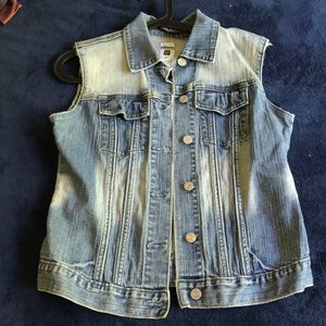 Denim vest